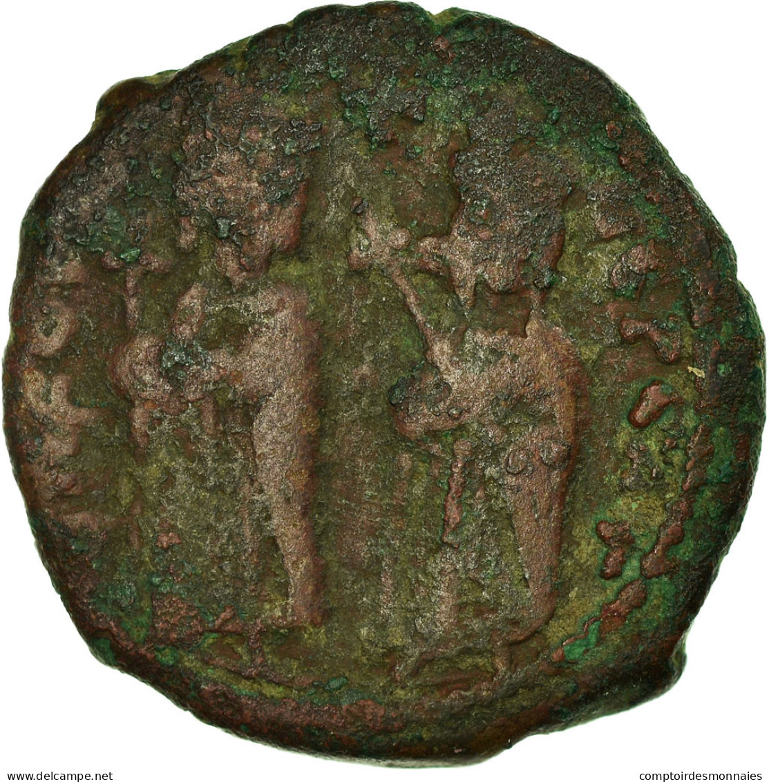 Monnaie, Phocas, Follis, 606-607, Antioche, TB, Cuivre, Sear:671 - Byzantine