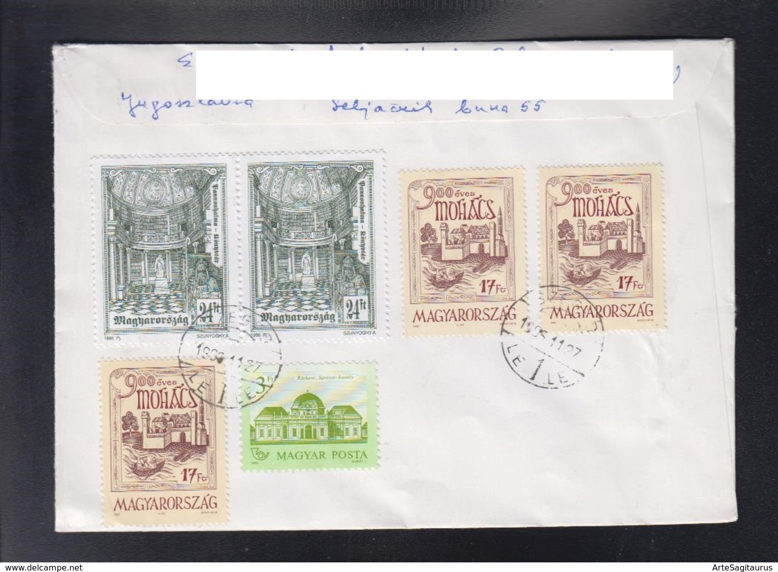 HUNGARY, COVER / REPUBLIC OF MACEDONIA ** - Lettres & Documents