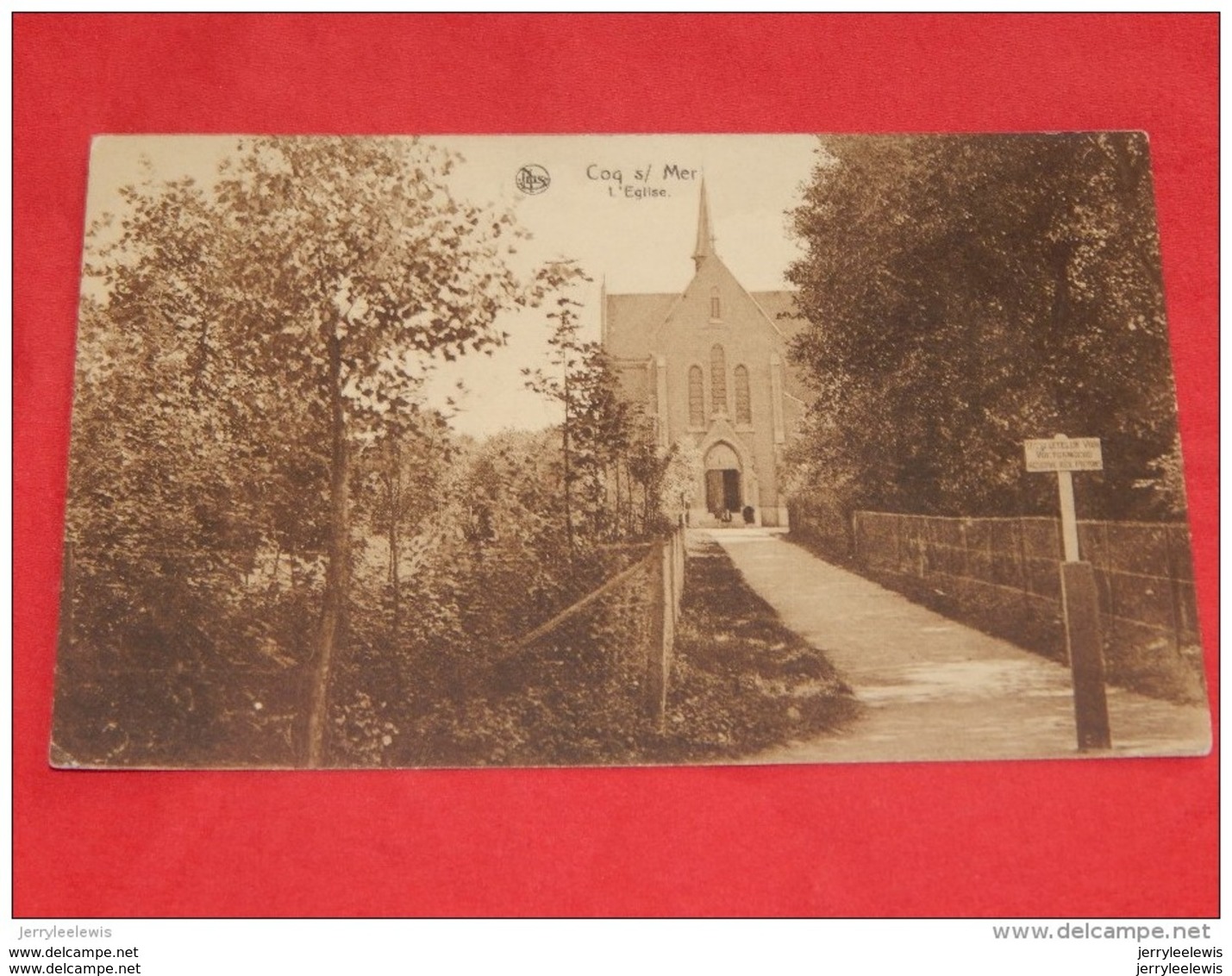 DE HAAN  -  COQ SUR MER  -  Kerk  - L'Eglise - De Haan