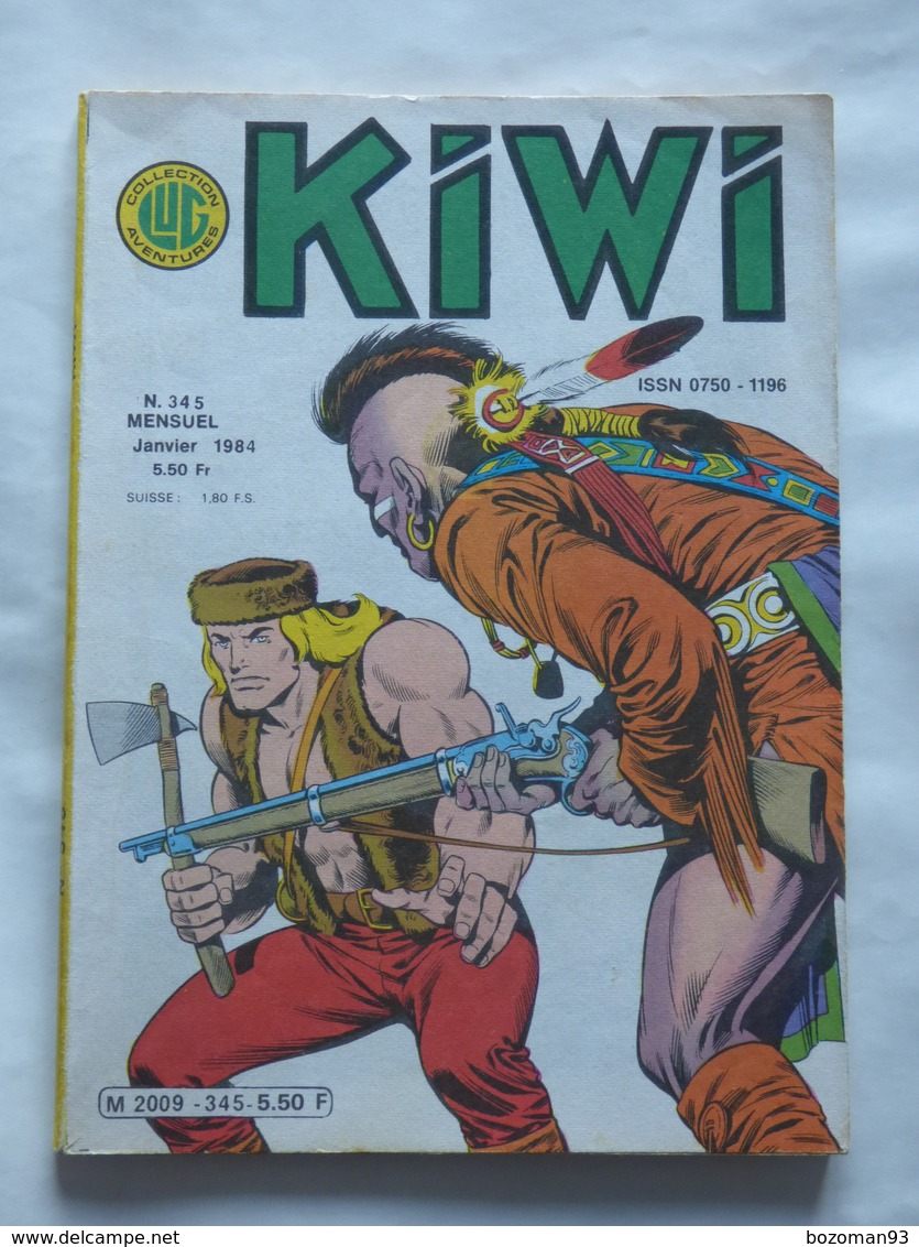 KIWI  N° 345 APPRENEZ LE TENNIS AVEC BJORN BORG ( 4p ) 26ème Partie  TBE - Kiwi