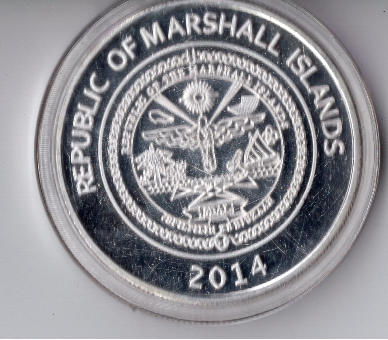 MARSHALL ISLANDS 1 Dollar 2014 (Laika) - Marshall Islands