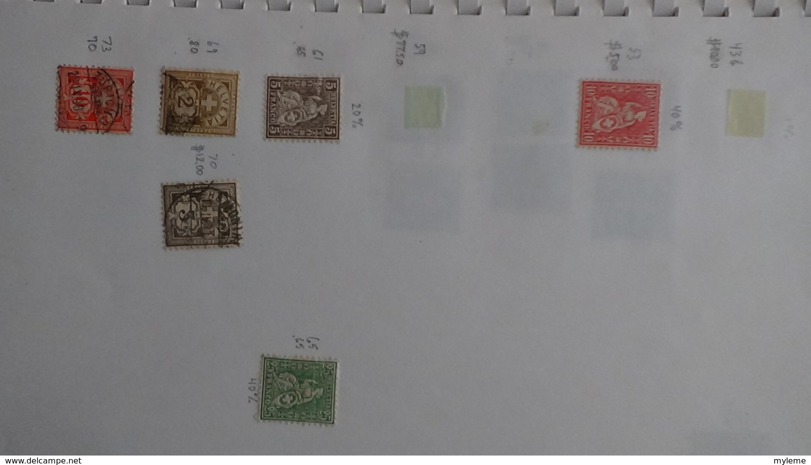 A249 Cahier De Timbres De Suisse Et Liechtenstein !!! Voir Commentaires - Verzamelingen (in Albums)