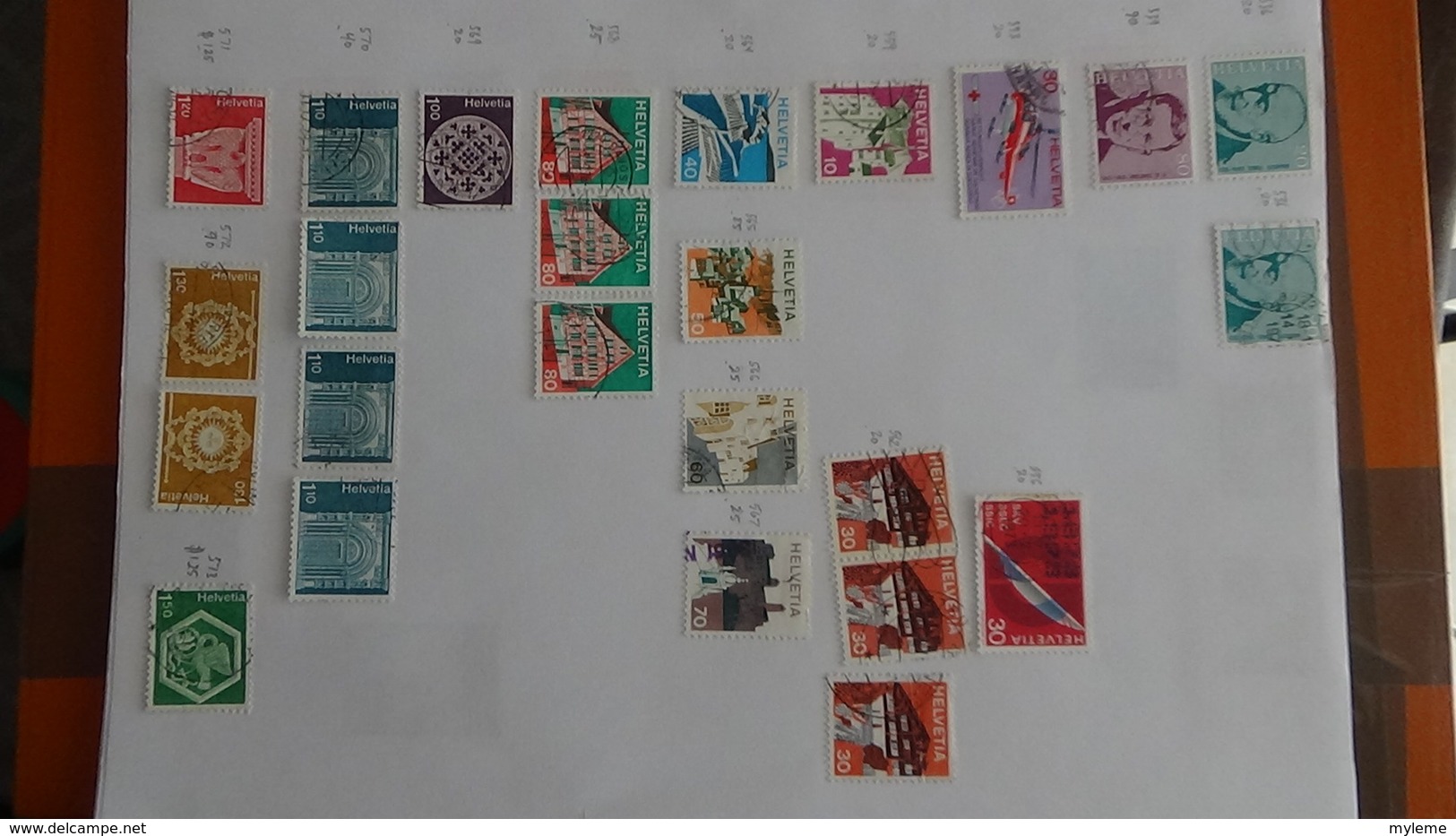 A249 Cahier de timbres de Suisse et Liechtenstein !!! Voir commentaires