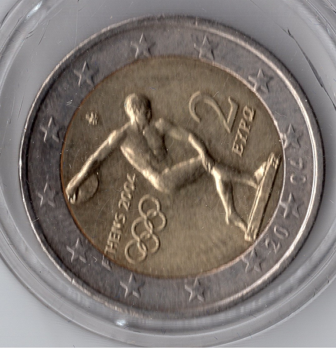 GRECIA 2€ 2004 DISCOBOLO  CALIDAD VF - Grèce