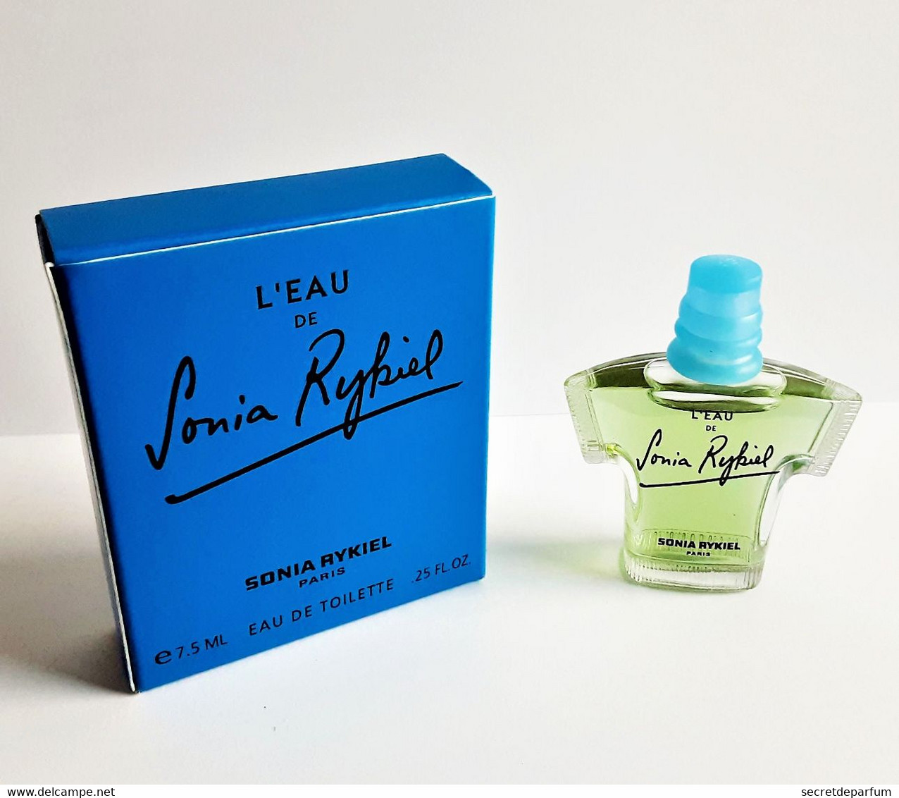 Miniatures De Parfum L'EAU  De SONIA RYKIEL  EDT 7.5 Ml + Boite - Miniatures Femmes (avec Boite)