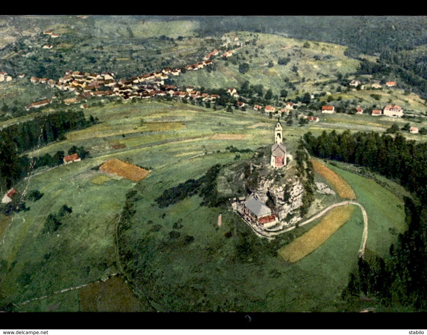 57 - DABO - VUE EN COULEUR PRISE EN ZEPPELIN - VOIR ETAT - Dabo