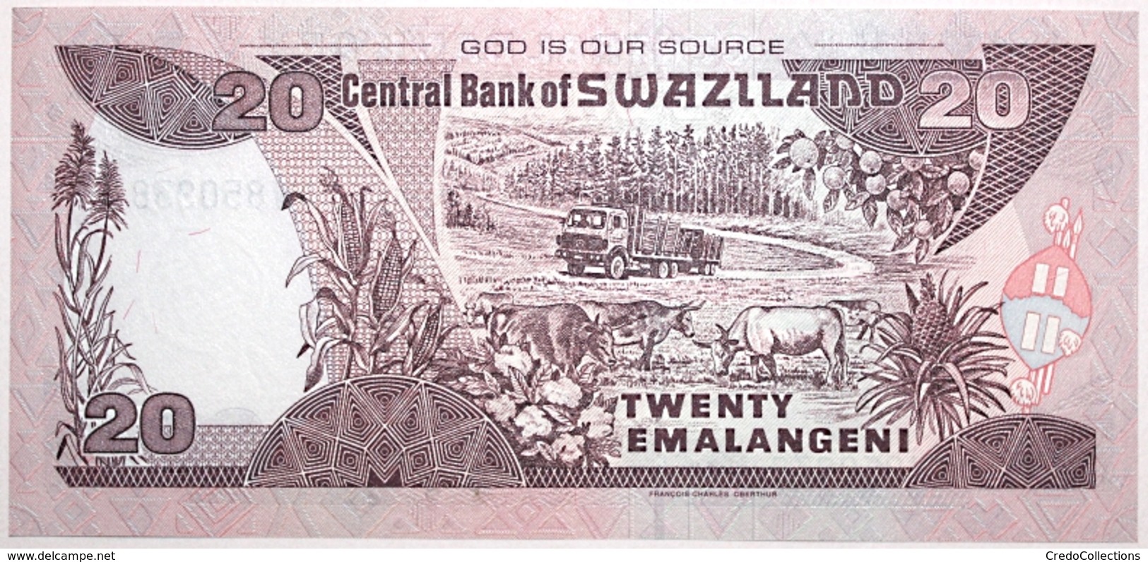 Swaziland - 20 Emalangeni - 2006 - PICK 30c - NEUF - Swaziland