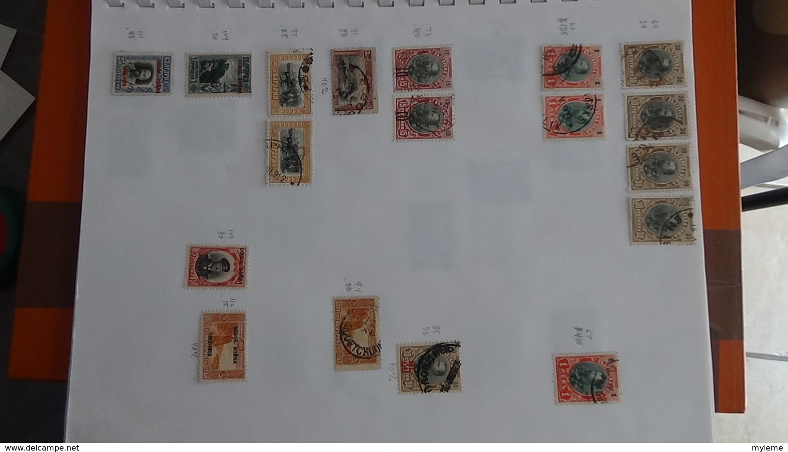 A252 Cahier De Timbres De Bulgarie Et Fins De Catalogue  !!! Voir Commentaires - Collezioni (in Album)