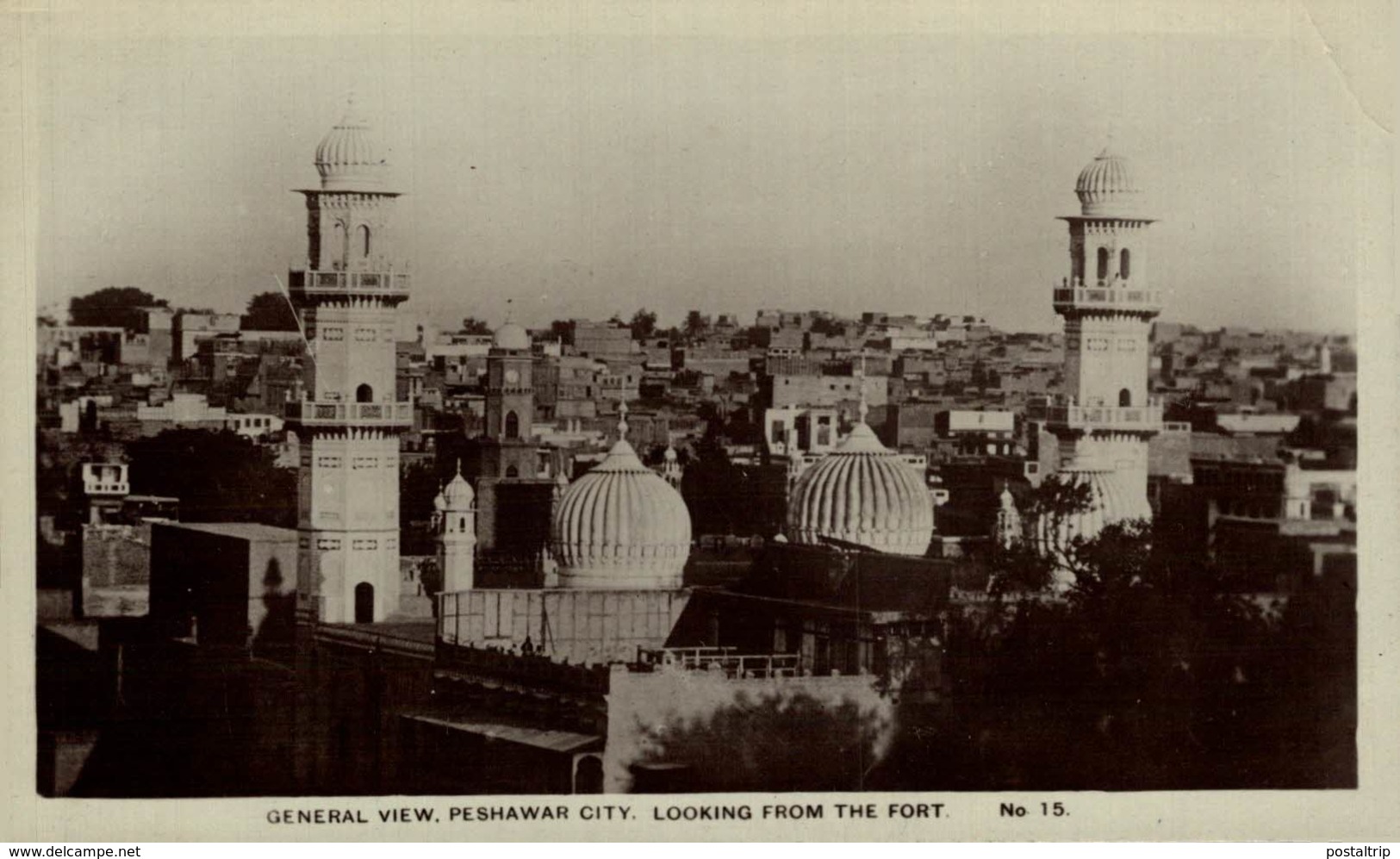 General View, Peshawar City. Looking From The Fort. INDIA // INDE. - India