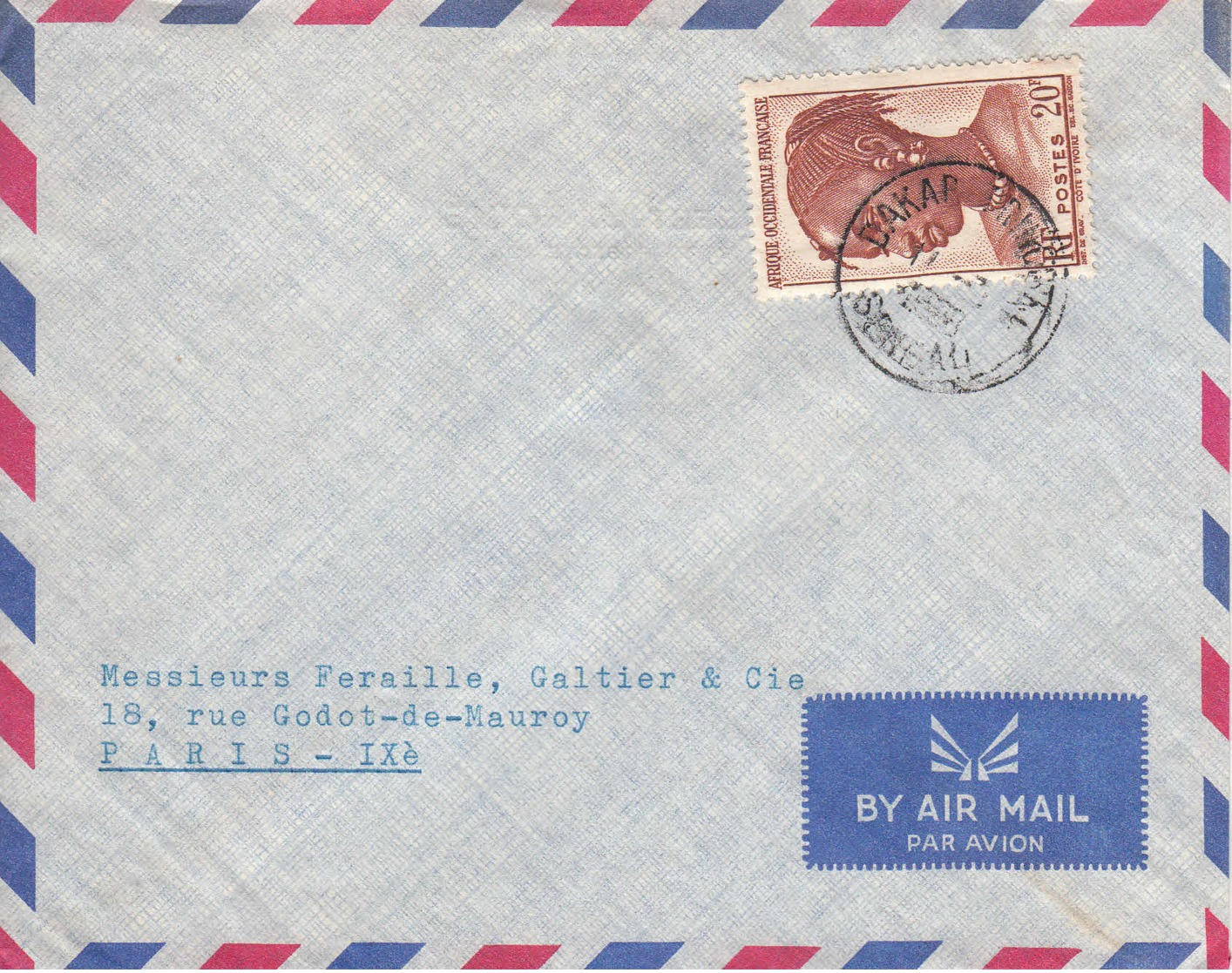 SENEGAL - Lettre Pour La France - Sénégal (1960-...)