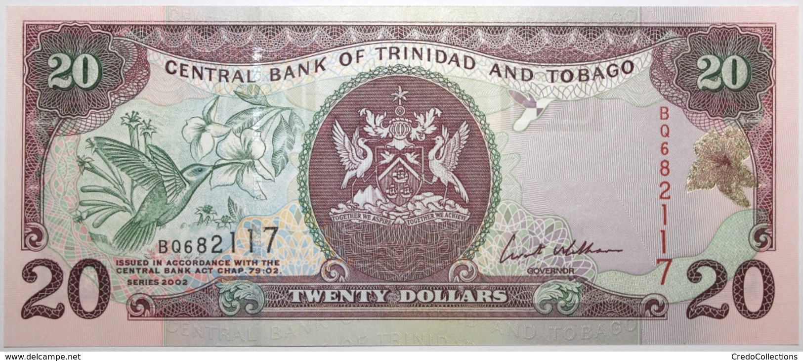 Trinitad Et Tobago - 20 Dollars - 2002 - PICK 44b - NEUF - Trindad & Tobago