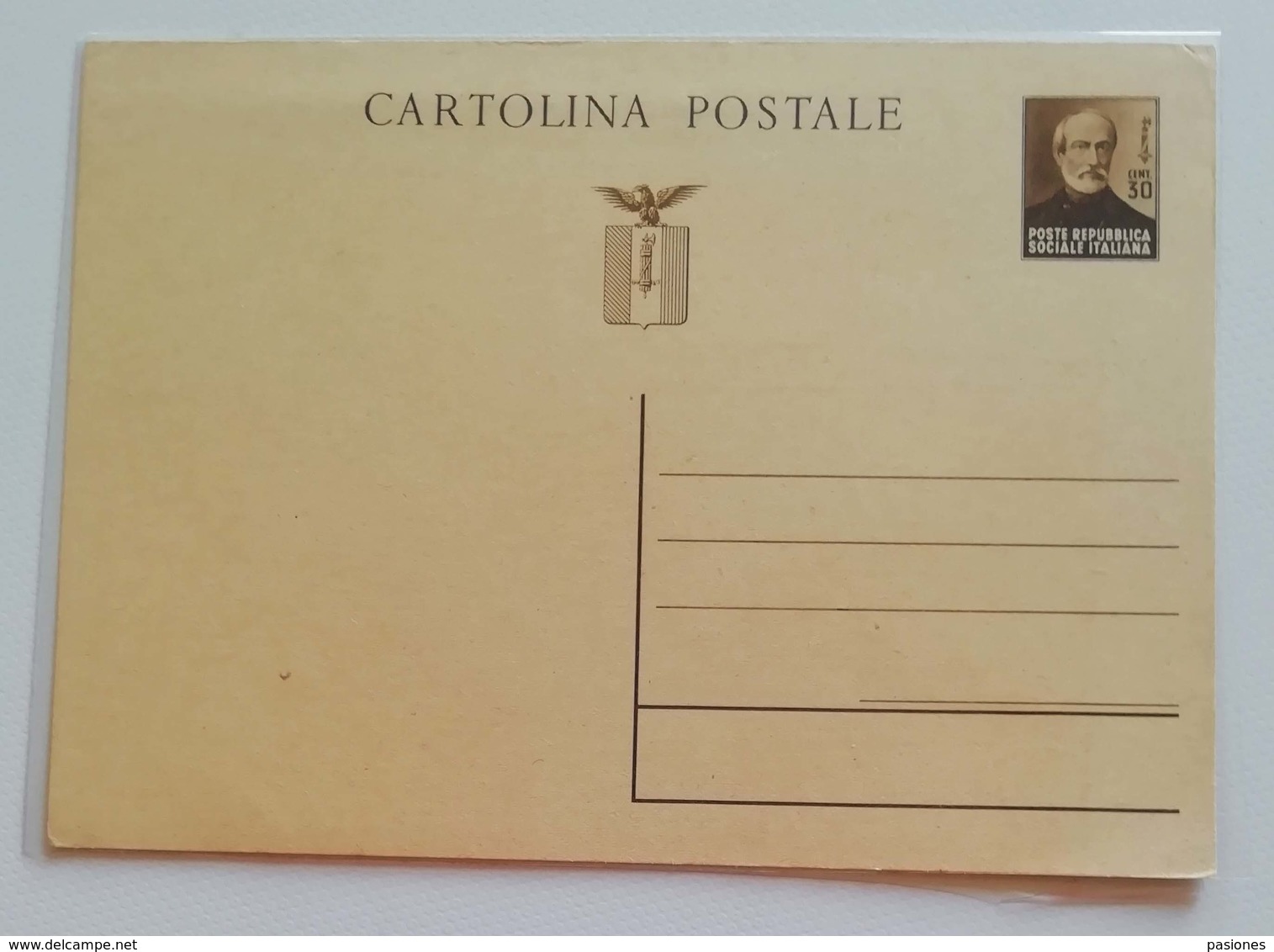 Cartolina Postale Repubblica Sociale Italiana - Non Viaggiata - Interi Postali