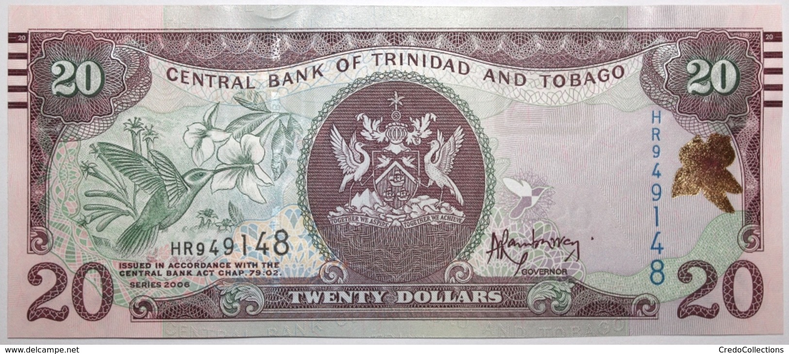 Trinitad Et Tobago - 20 Dollars - 2006 - PICK 49a.2 - NEUF - Trindad & Tobago