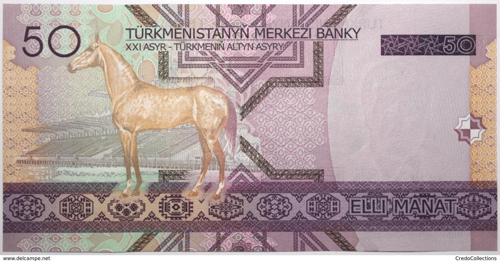 Turkménistan - 50 Manat - 2005 - PICK 17 - NEUF - Turkmenistan