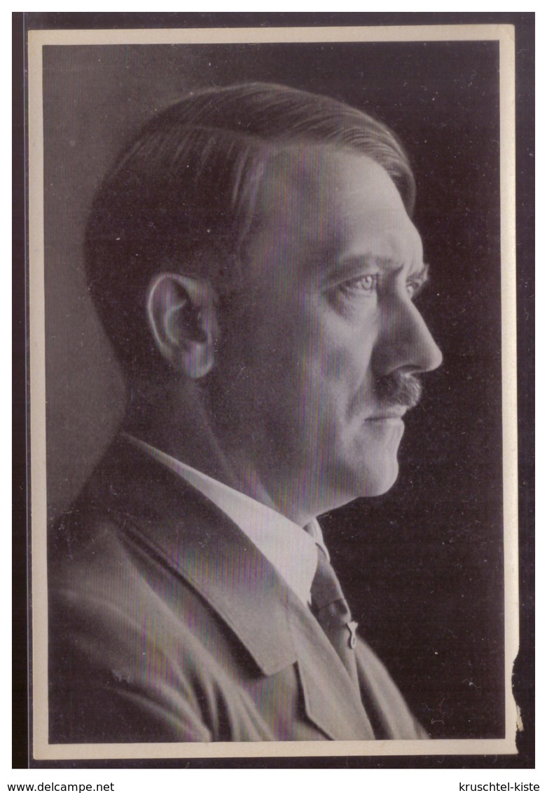 DT- Reich (008386) Propaganda Sammelbild Adolf Hitler" Bild 130, Der Führer An Seinem 47. Geburtstag, Randfehler - Briefe U. Dokumente