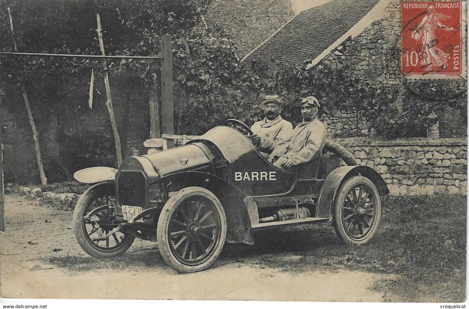 Niort - L'Île Bouchard - Voiture Barré - Constructeur Niort - Conducteur Dubois - Niort