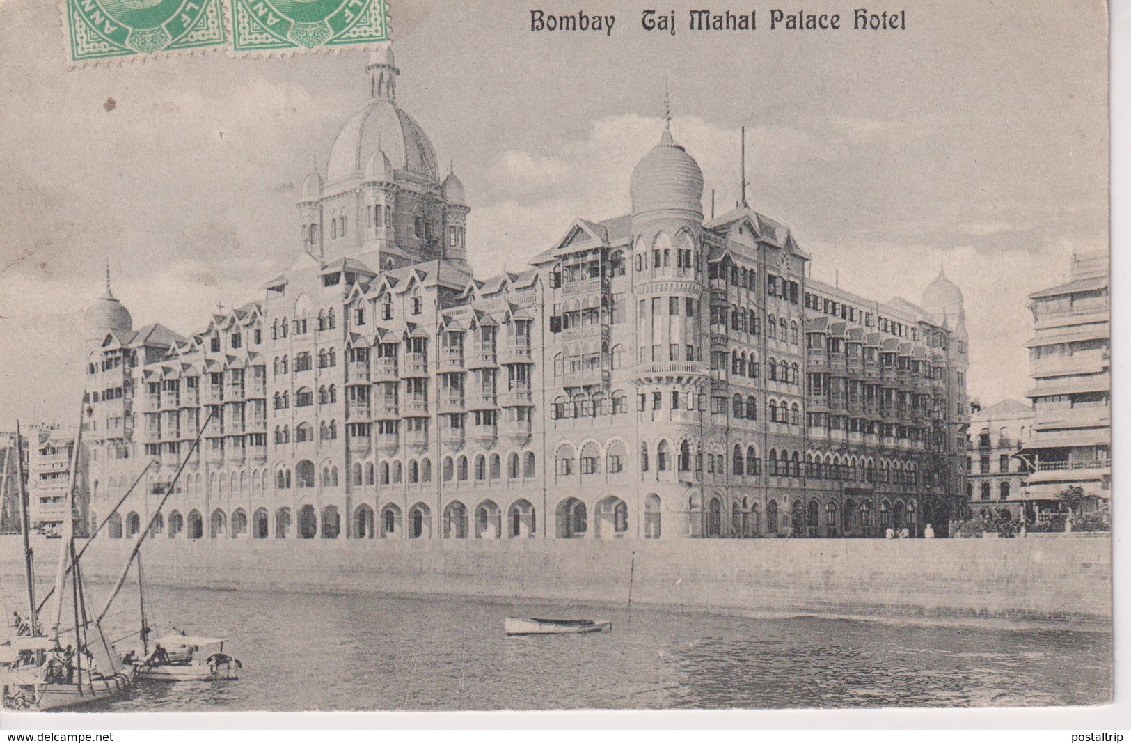 Bombay, Taj Mahal Palace Hotel. INDIA // INDE. - India