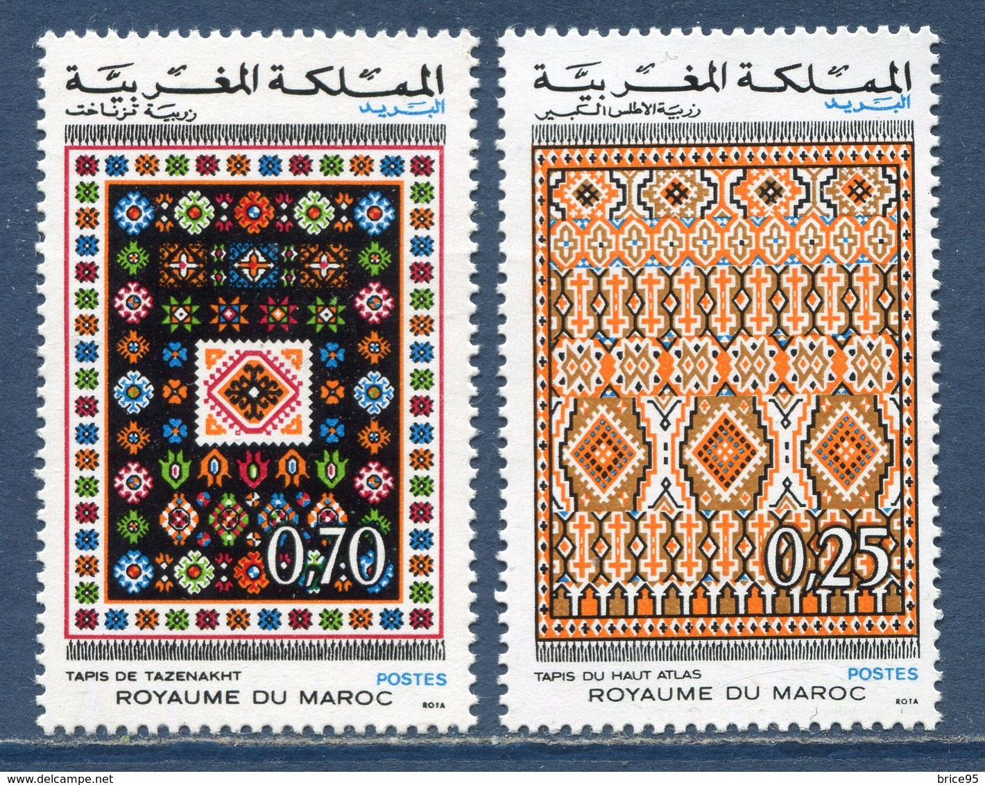 Maroc - YT N° 692 Et 693 - Neuf Sans Charnière - 1973 - Morocco (1956-...)