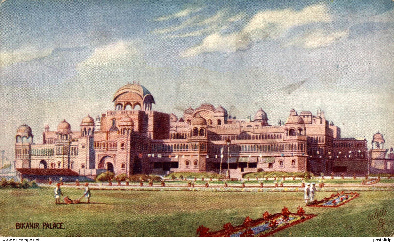 Bikanir Palace . INDIA // INDE. - India