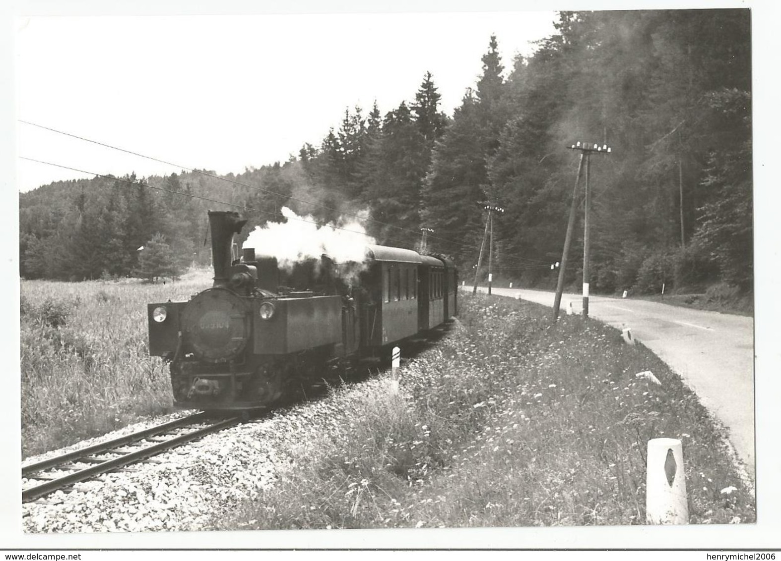 Autriche Austria Train Près De Gosselsdorf 1964 , Cpm Repro - Other & Unclassified