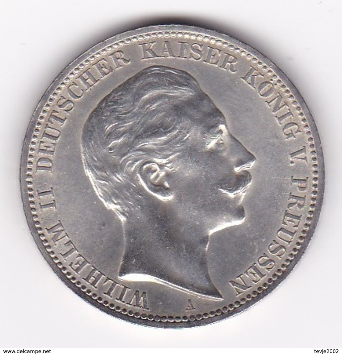 Nb_ Deutsches Reich Preussen -  3 Mark - 1910  (56) - 2, 3 & 5 Mark Plata