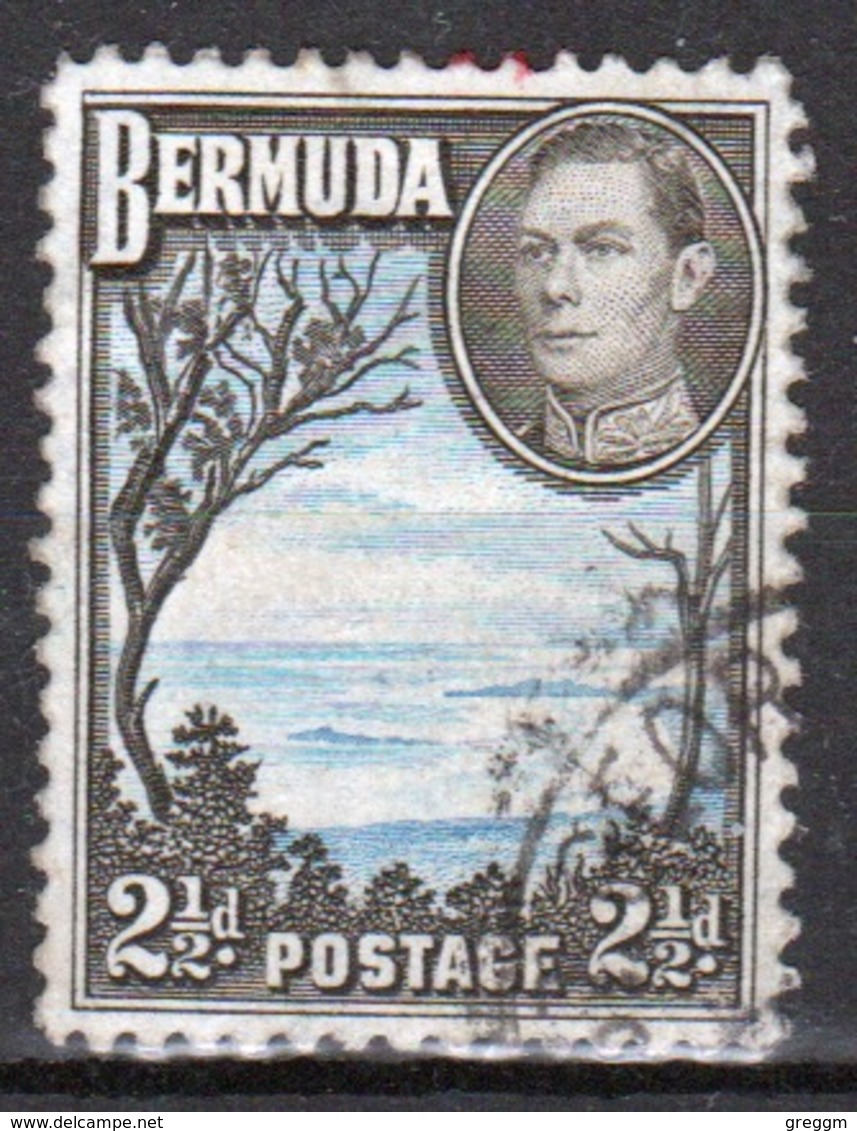 Bermuda George VI 2½d Single Stamp From The 1938 Definitive Set. - Bermuda