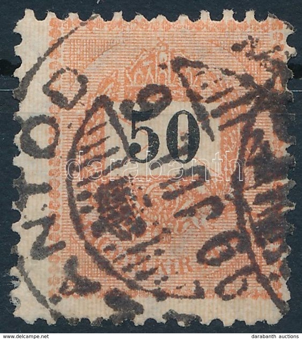 O 1898 50kr 11 1/2 Fogazással (60.000) - Sonstige & Ohne Zuordnung