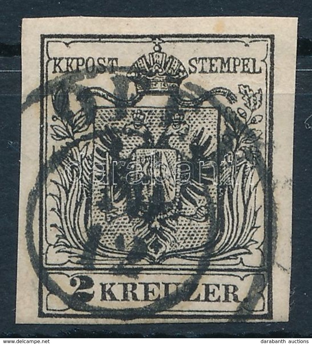 O 1850 2kr Géppapír, Lemezhibák 'OFEN' (23.000) - Autres & Non Classés