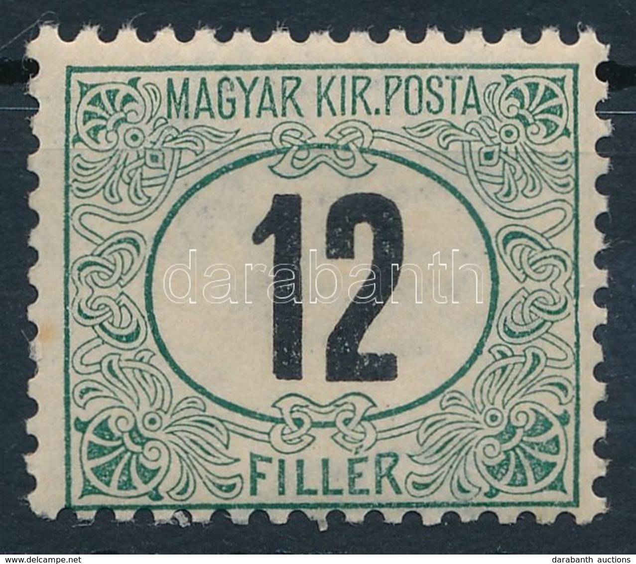 ** 1905 Zöldportó 'A' 12f  (16.000) - Other & Unclassified
