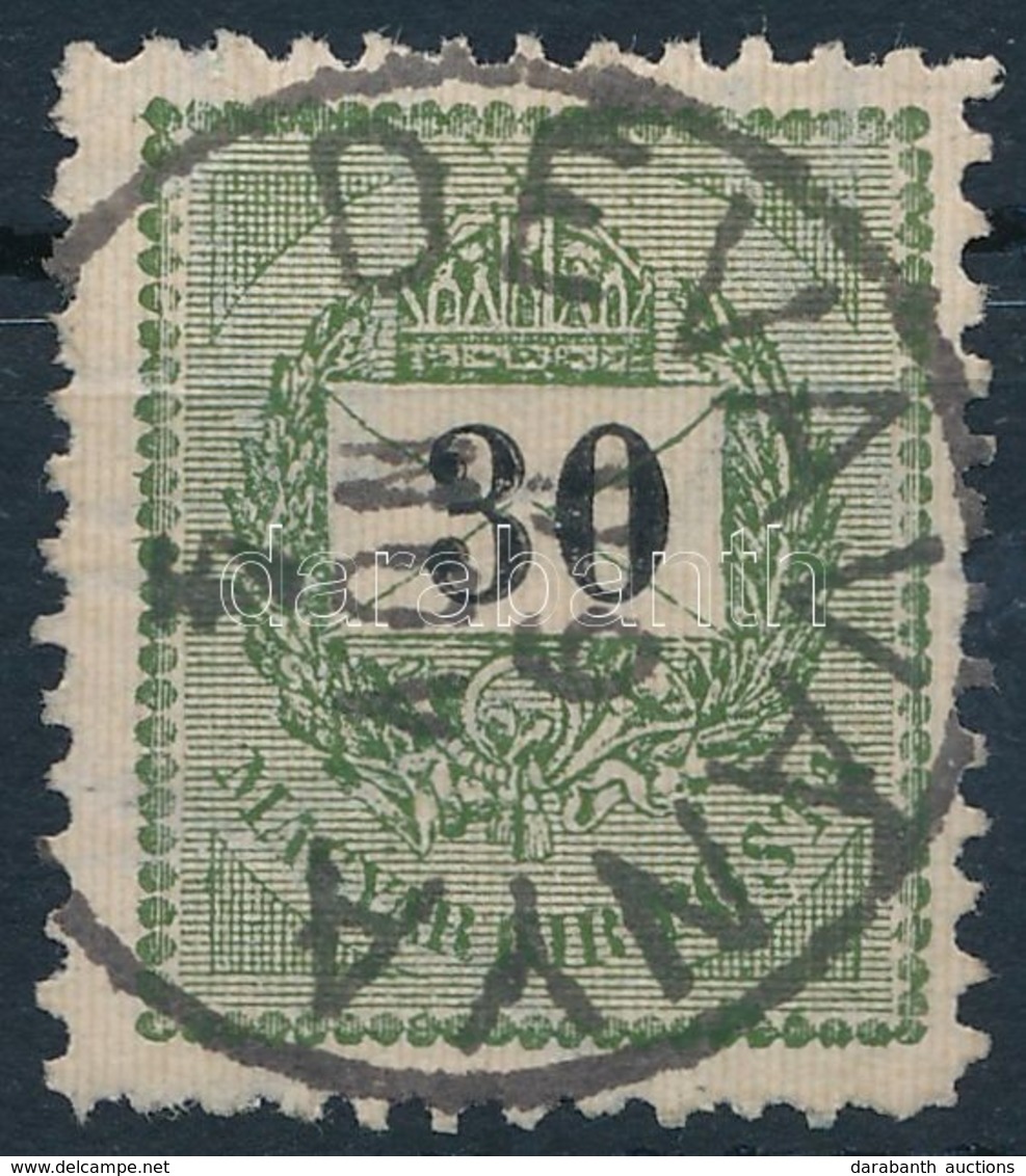 O 1898 30kr 11 1/2 Fogazással (15.000) - Other & Unclassified