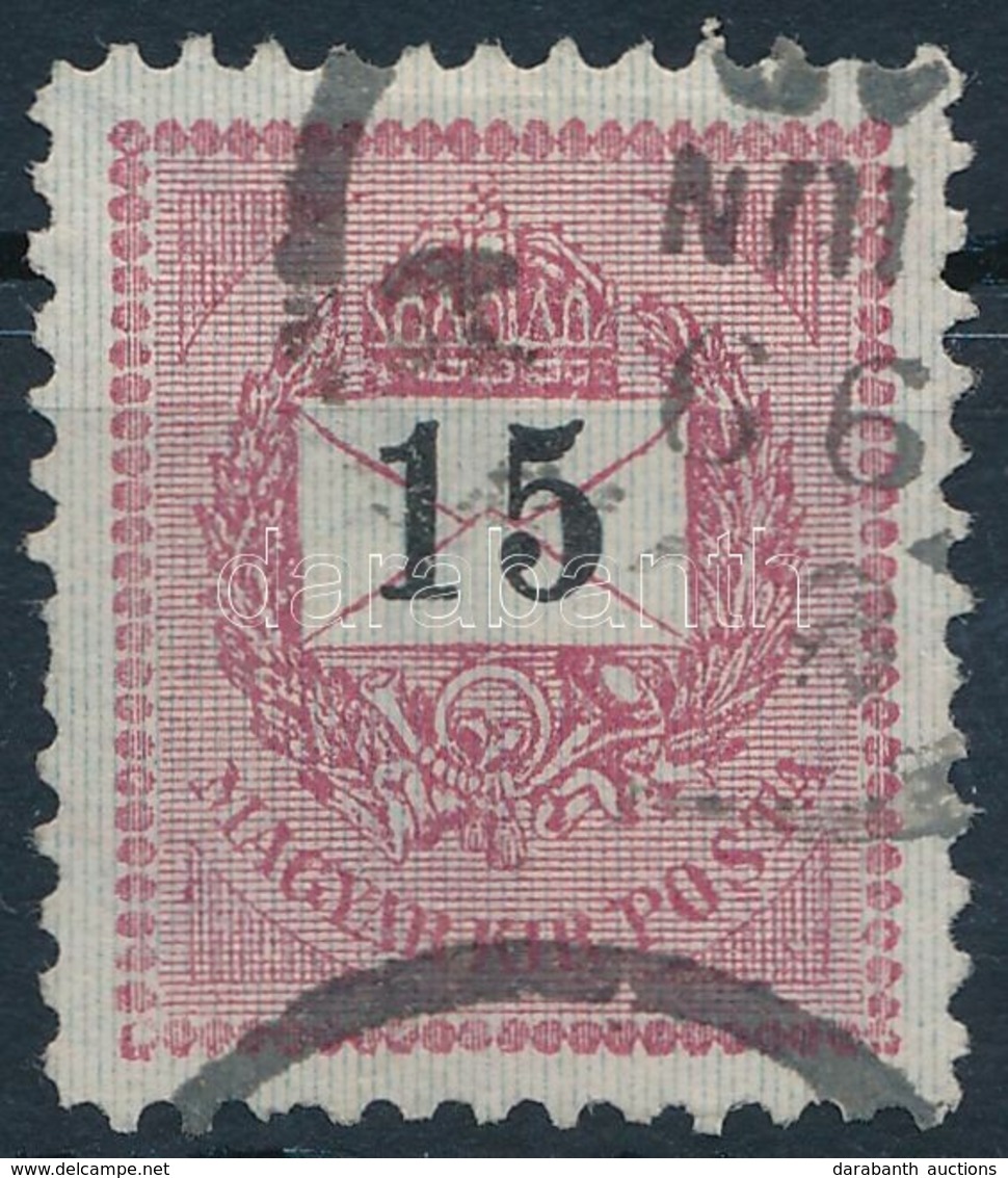 O 1898 15kr 11 1/2 Fogazással (15.000) - Sonstige & Ohne Zuordnung