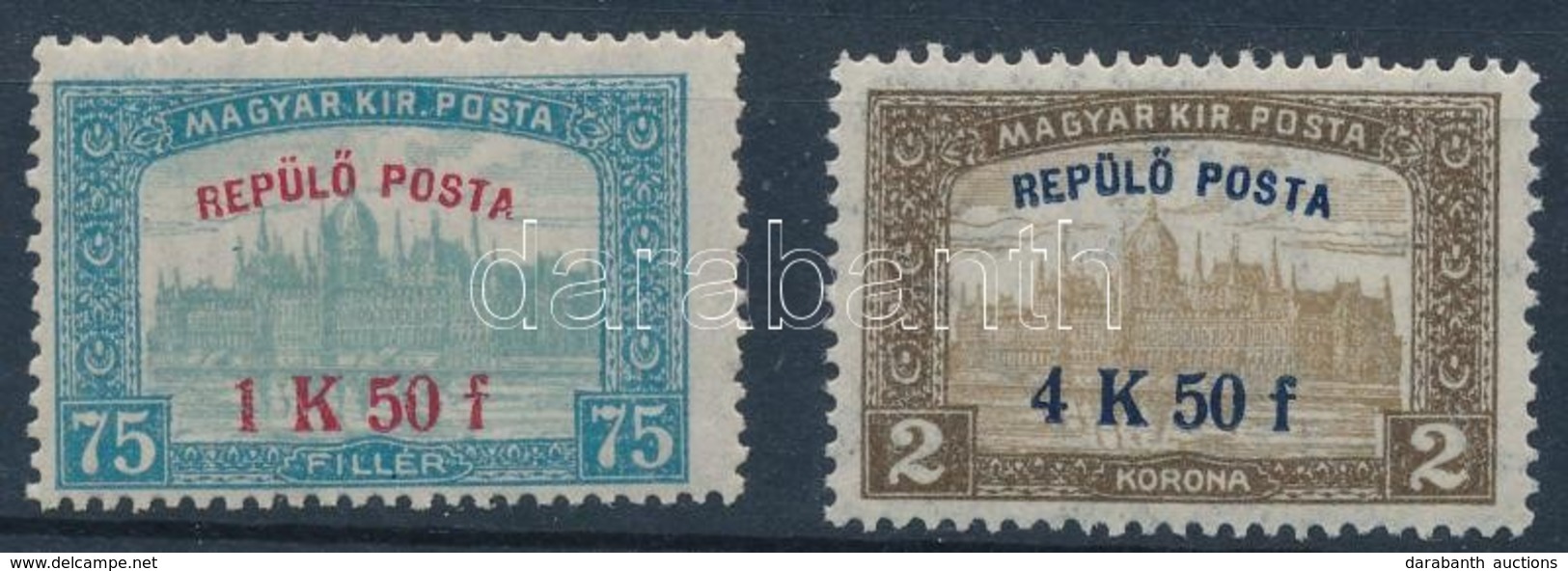 ** 1918 Repülő Posta Sor (15.000) - Other & Unclassified