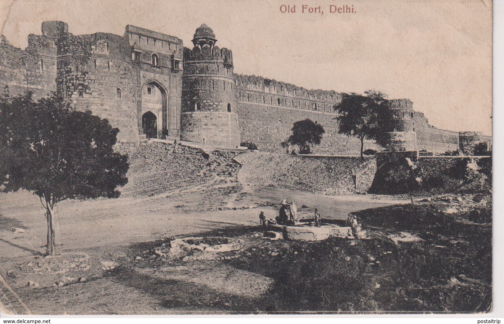 Old Fort, Delhi. INDIA // INDE. - India