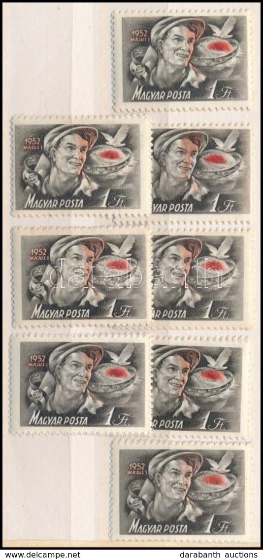 ** 1952 8 Db Május 1. Sor (10.400) - Other & Unclassified