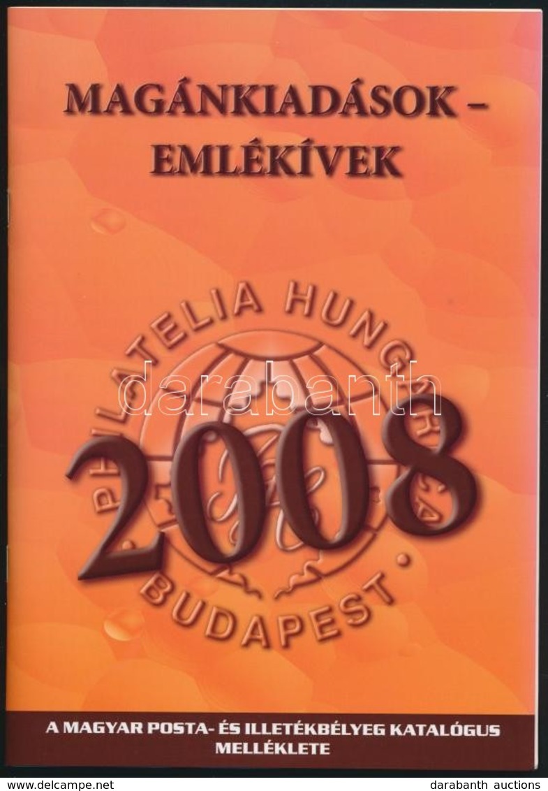 ** Kis Emlékív Tétel A 2008-as Emlékív Katalógusban, Több Mint 50 Db Emlékív - Sonstige & Ohne Zuordnung