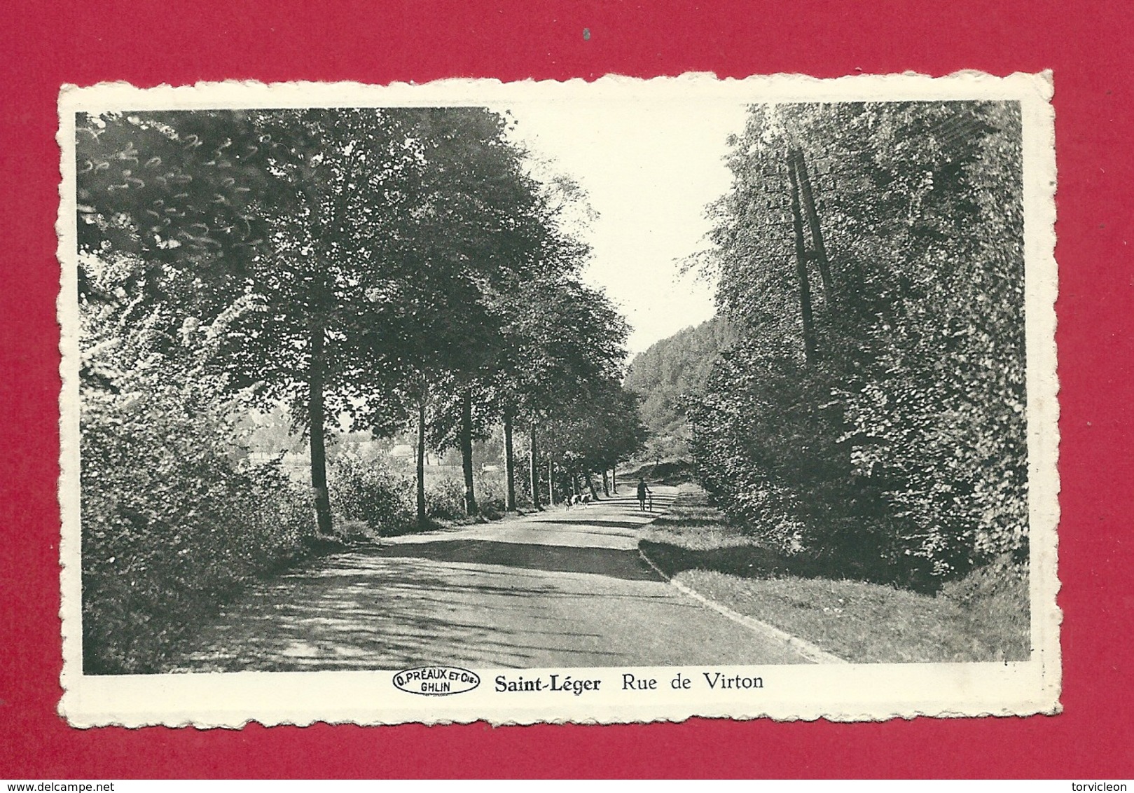 C.P. Saint-Léger =  Rue  De  VIRTON - Saint-Léger