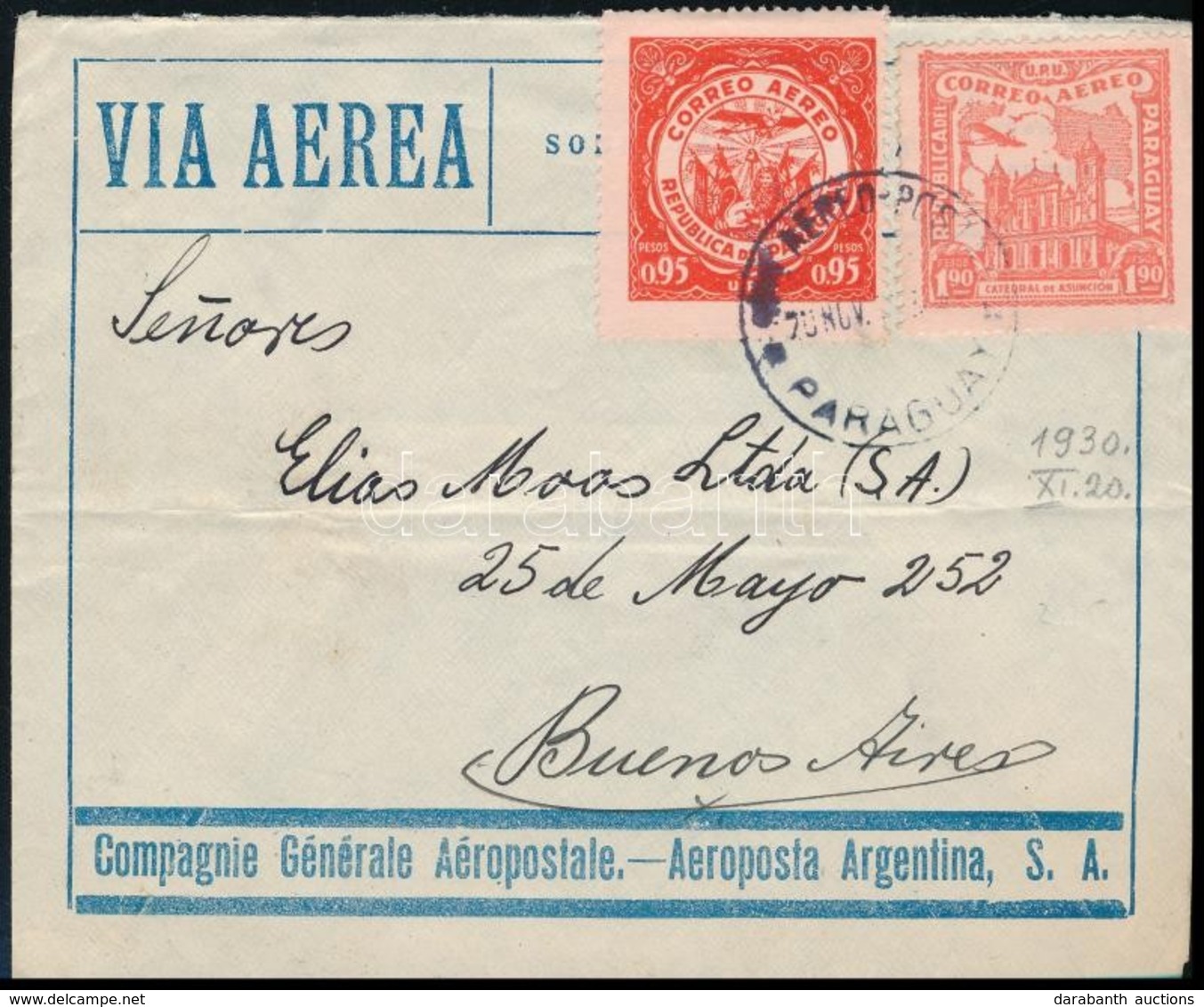 Paraguay 1930 - Autres & Non Classés