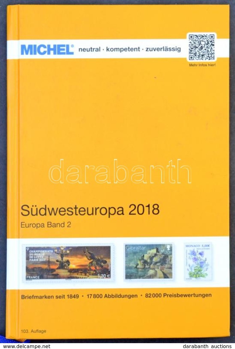 Michel Délnyugat Európa Katalógus 2018 újszerű állapotban - Sonstige & Ohne Zuordnung