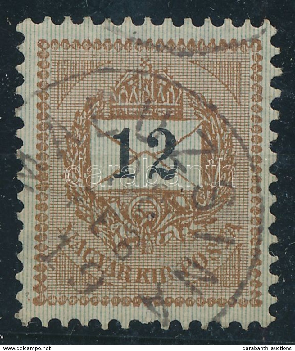 O 1889 12kr 'MALUZSINA' (Gudlin 200p) - Other & Unclassified