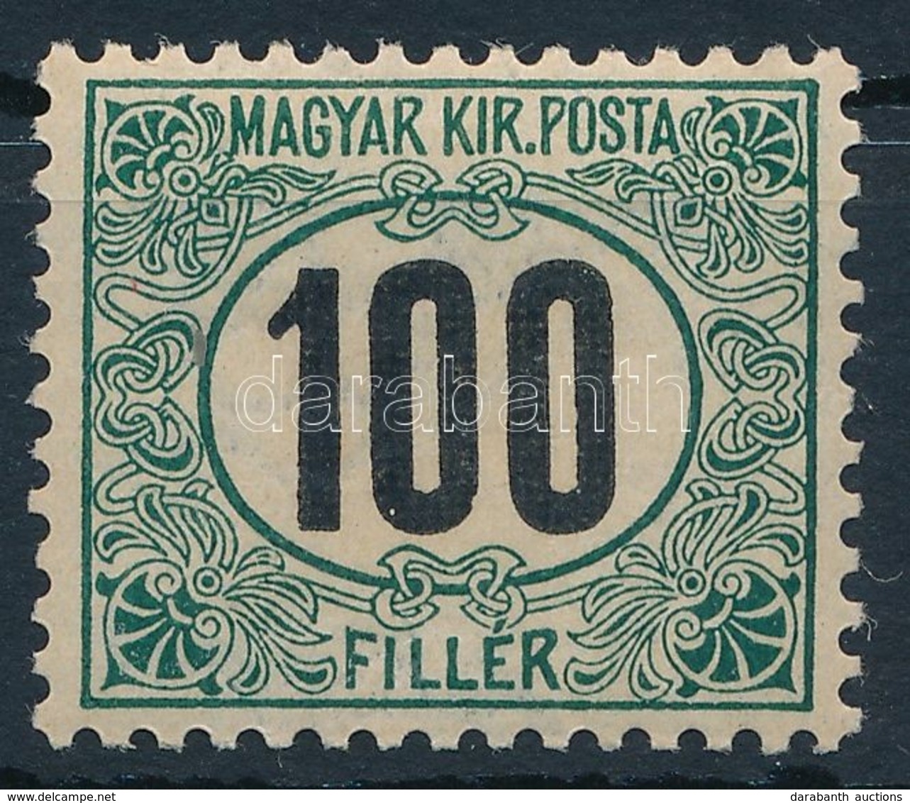 * 1905 Zöldportó 'A' 100f - Autres & Non Classés