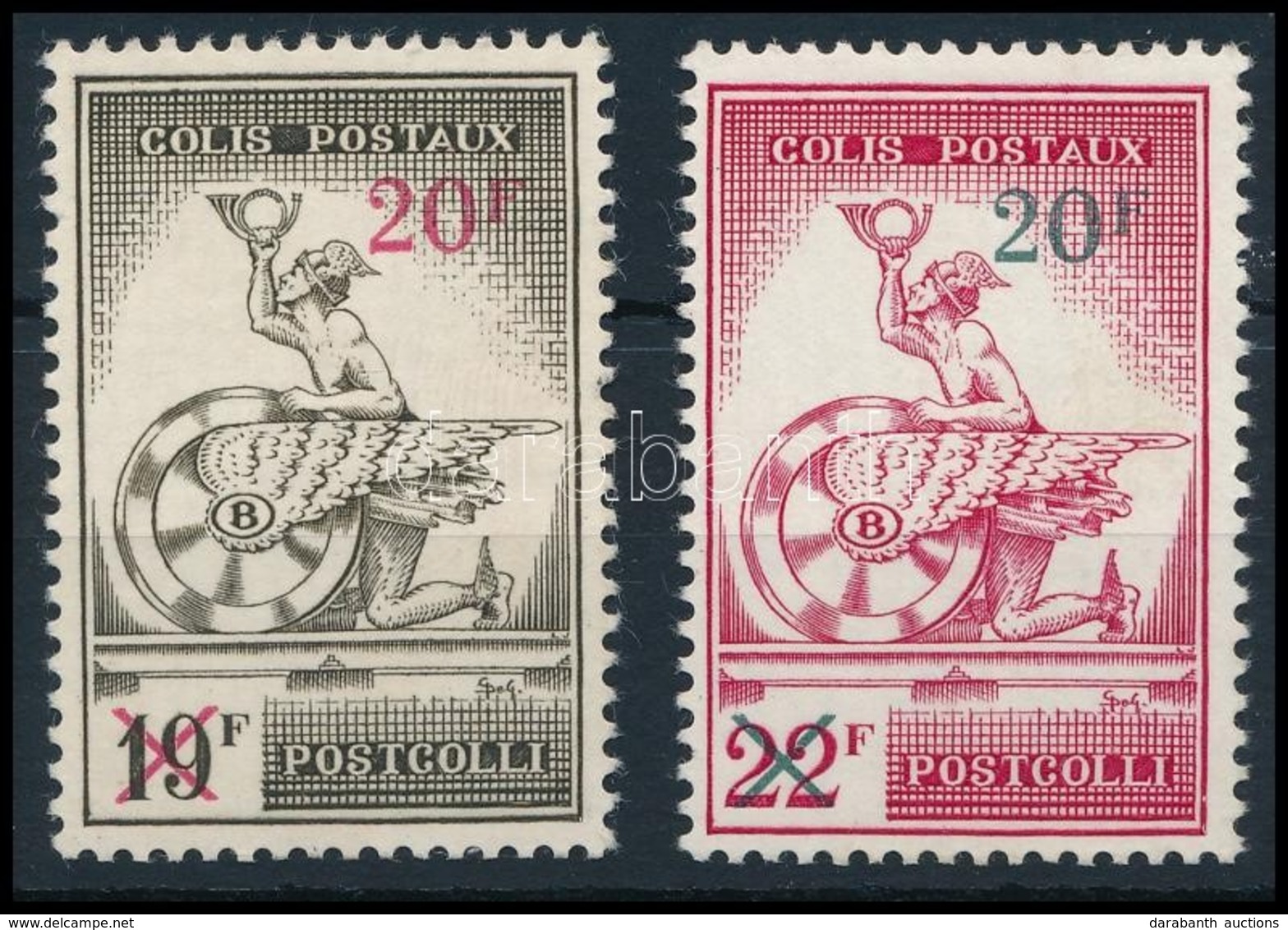 ** 1959 Portó Sor Felülnyomással Mi 50-51 - Other & Unclassified