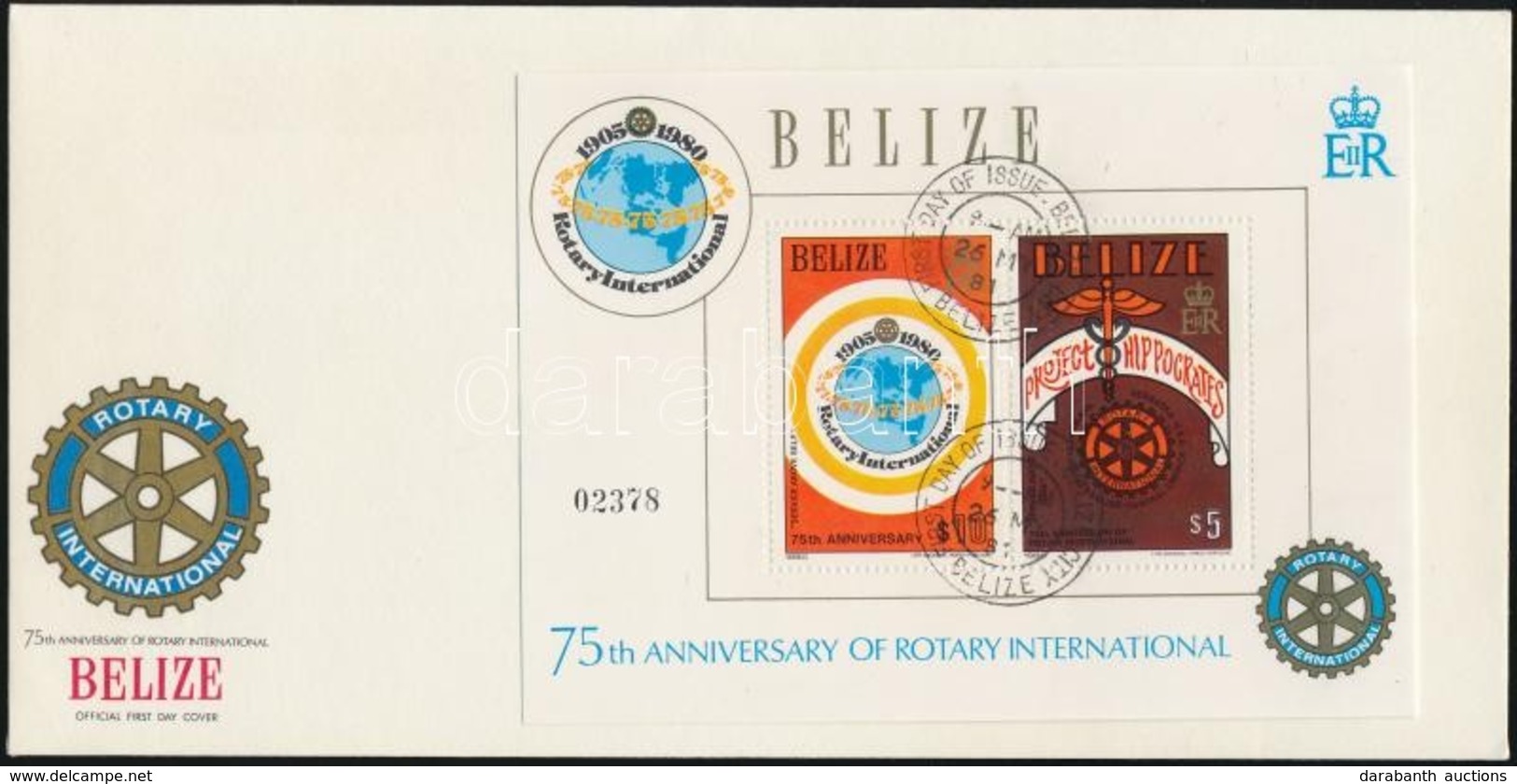 1981 Rotary 3 Db FDC - Other & Unclassified