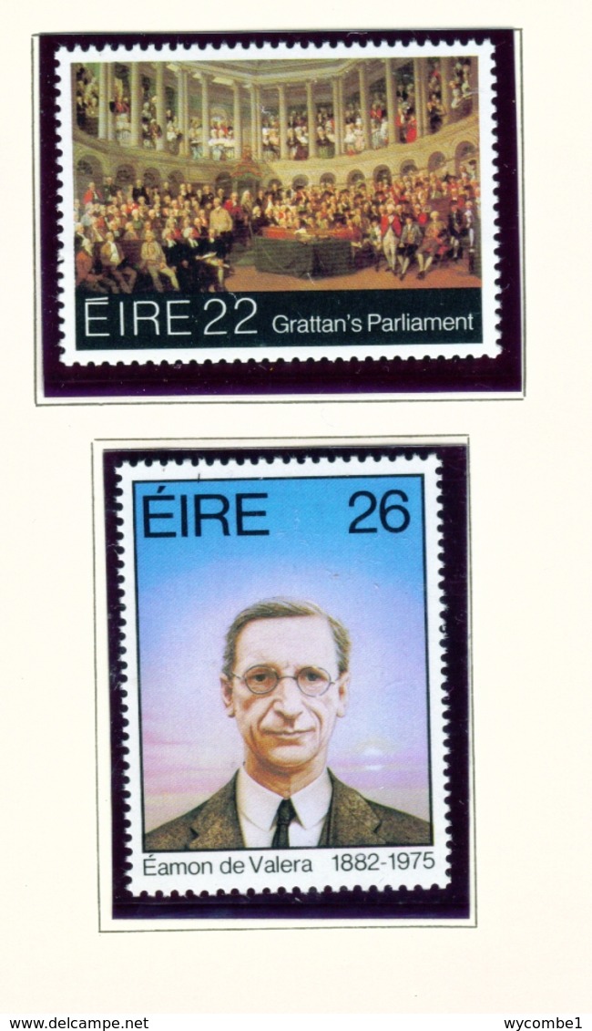 IRELAND  -  1982  Anniversaries  Set  Unmounted/Never Hinged Mint - Unused Stamps