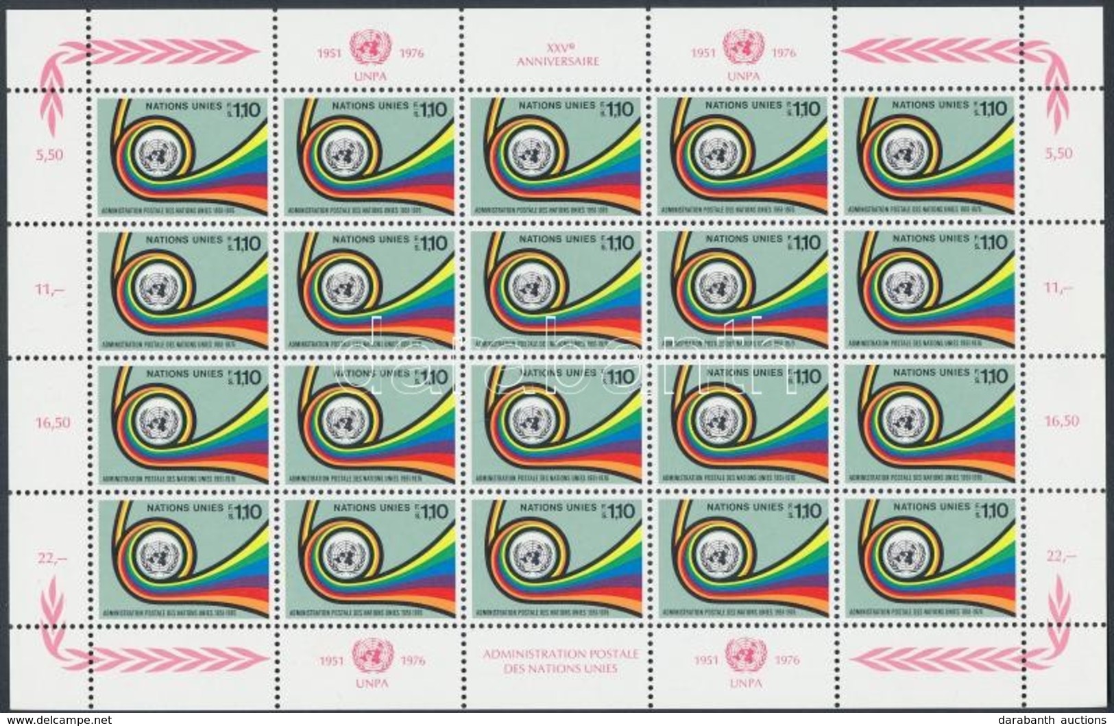 ** 1976 Posta Kisívsor Mi 60-61 - Altri & Non Classificati