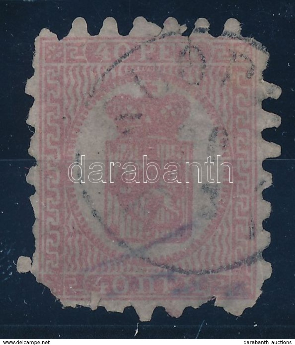 O 1866  Mi 5Cy (hibás / Demaged) (Mi EUR 300.-) - Other & Unclassified