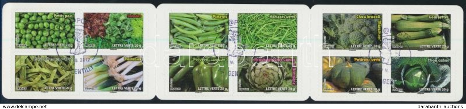 O 2012 Zöldségek Bélyegfüzet Elsőnapi Bélyegzéssel,
Vegetables Stamp-booklet With First Day Cancellation
Mi 5402 - 5413 - Sonstige & Ohne Zuordnung