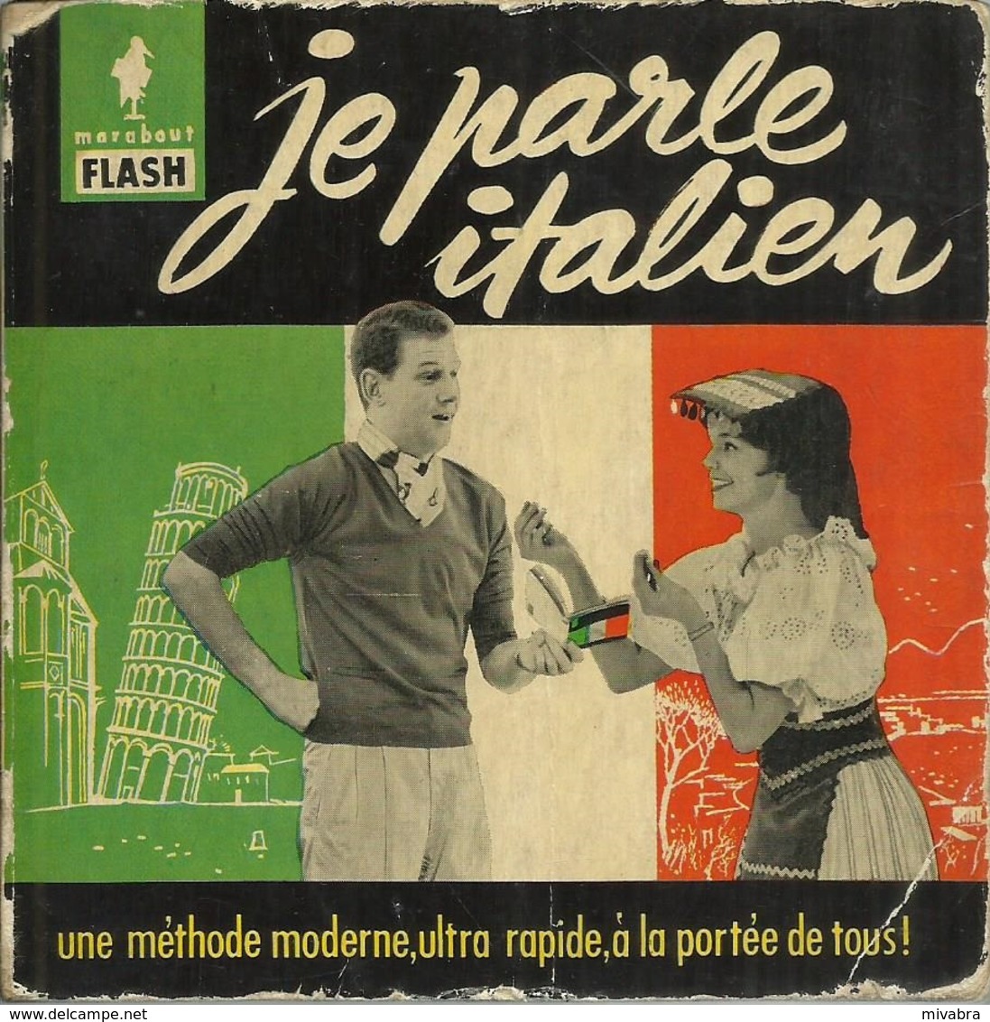 JE PARLE ITALIEN - MARABOUT FLASH N° 22 - 1959 - Dictionnaires