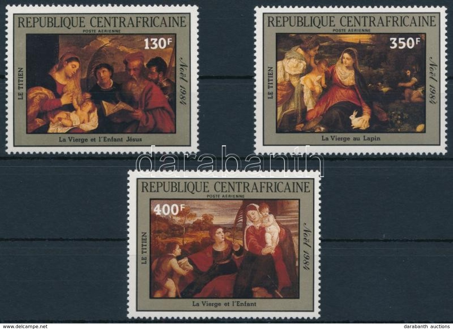 ** 1985 Karácsony Sor,
Christmas Set
Mi 1091-1093 - Other & Unclassified