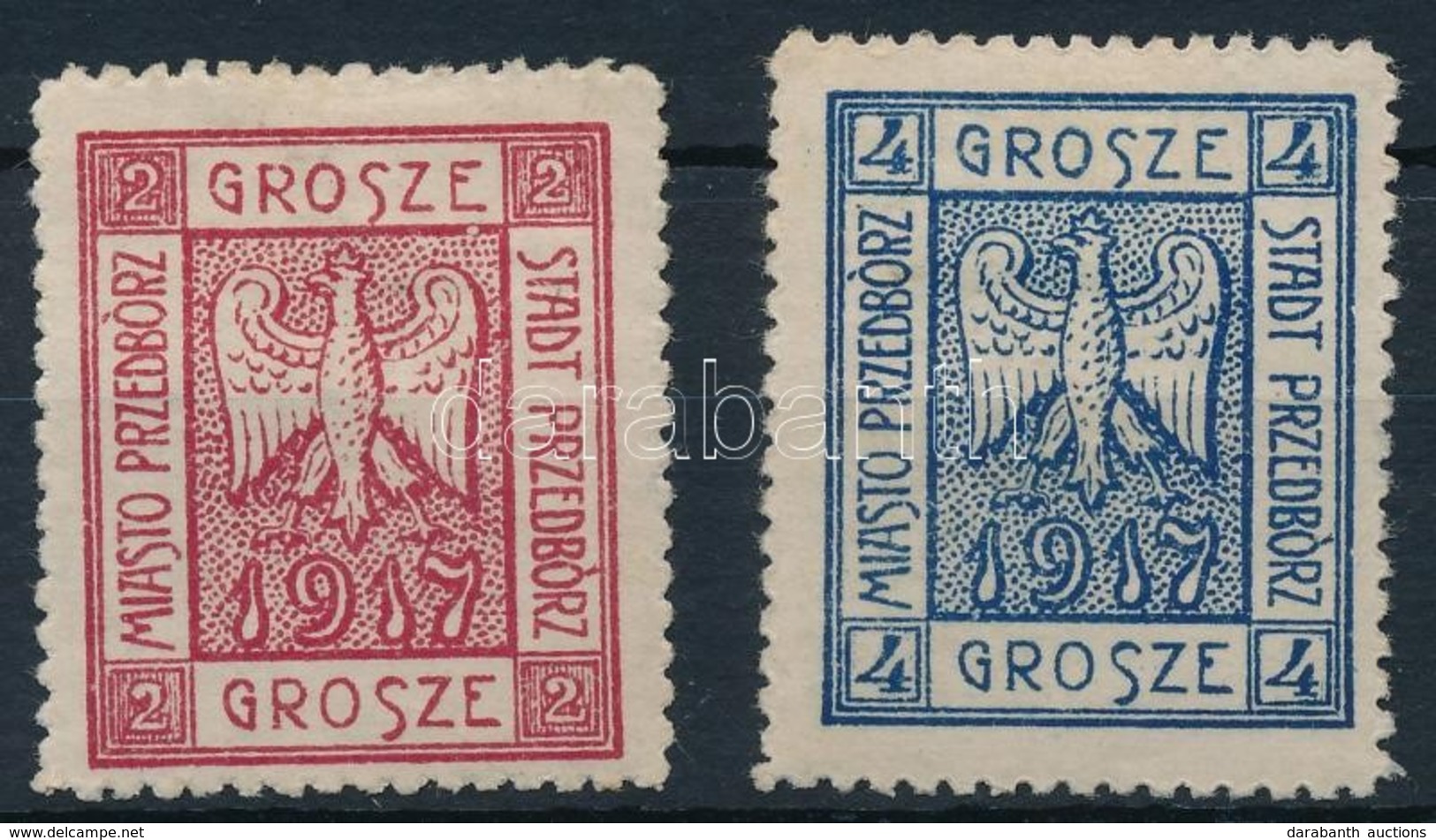 * Przedbórz 1917 Mi 1-2 A - Other & Unclassified