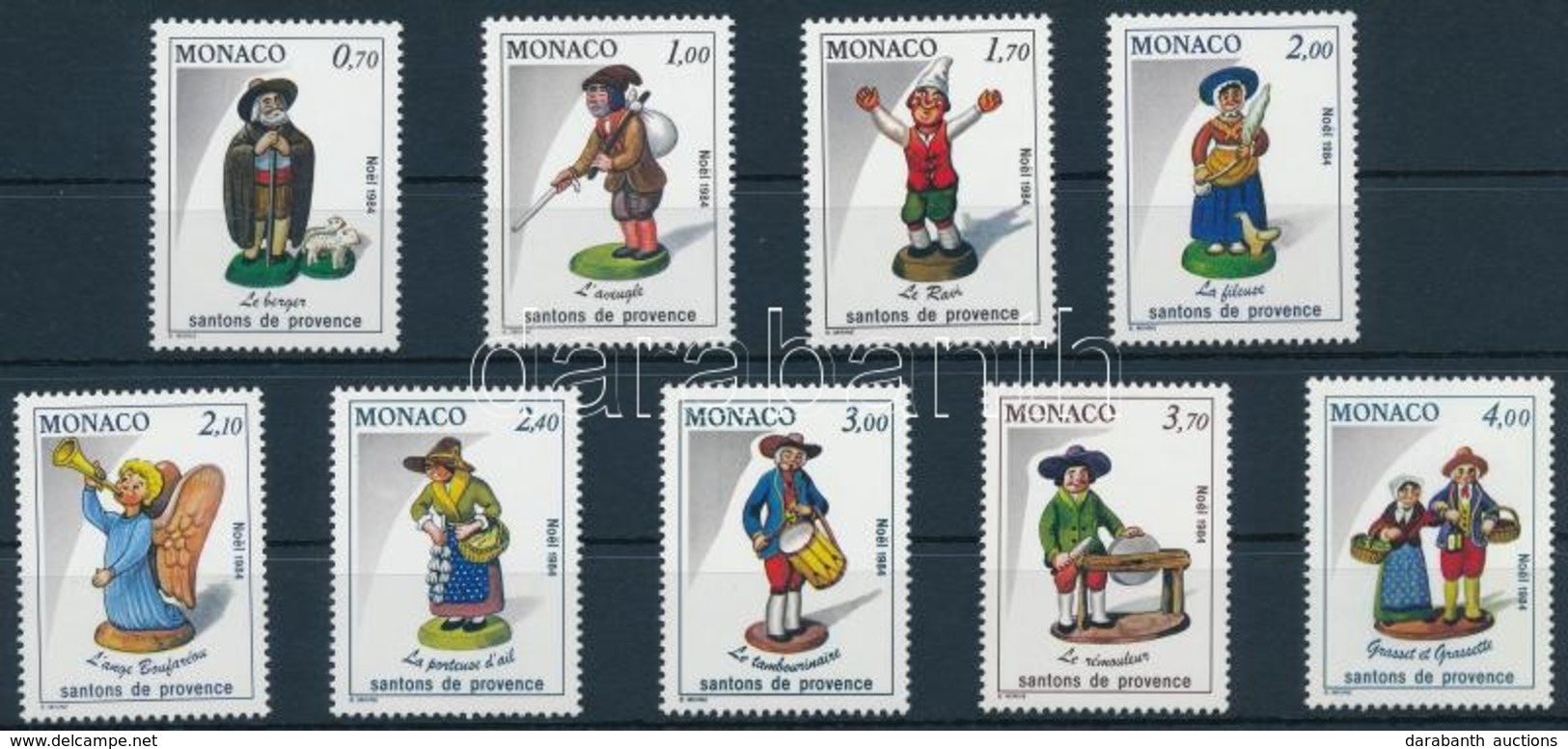 ** 1984 Karácsony Sor,
Christmas Set
Mi 1653-1661 - Autres & Non Classés